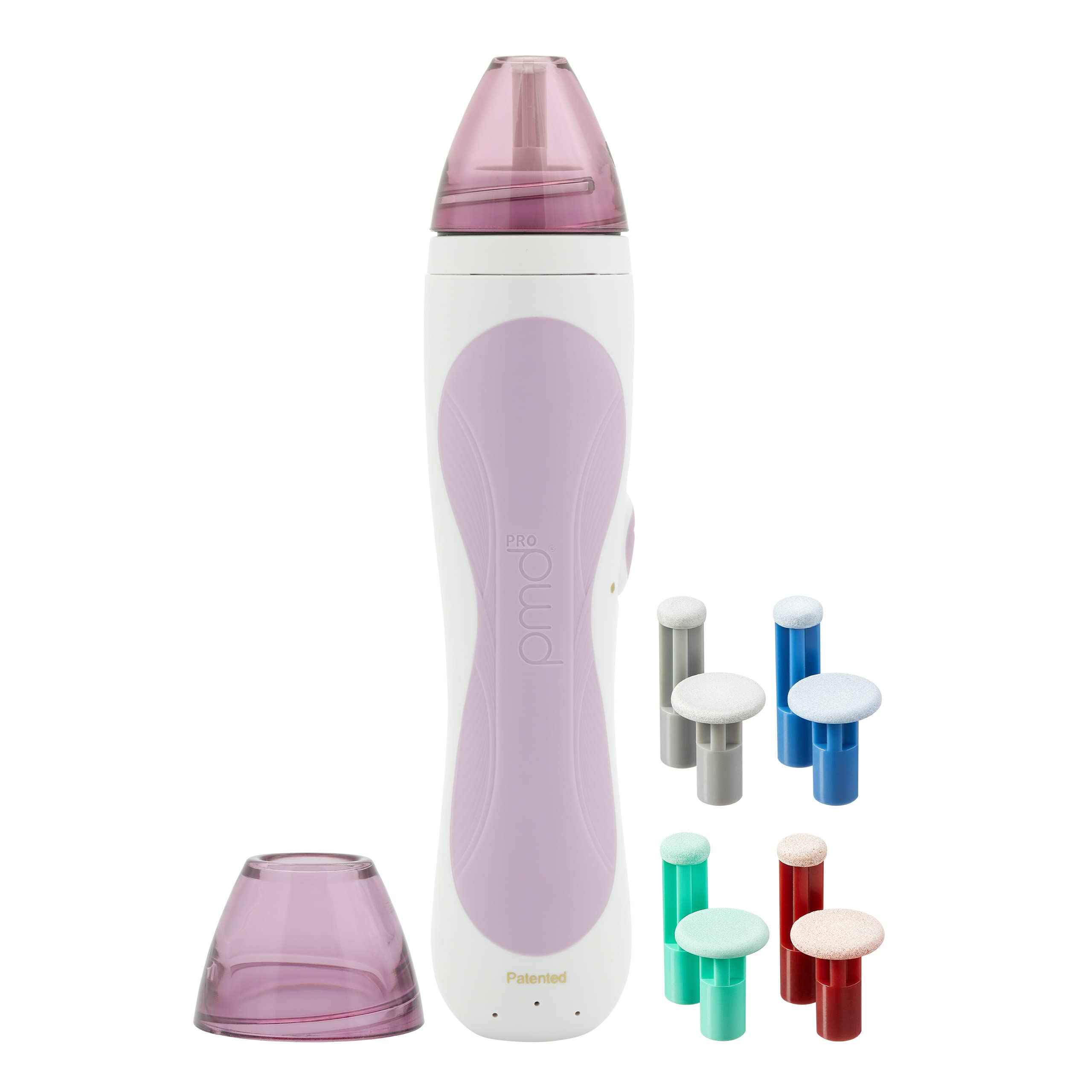 PMD Personal Microderm Pro - At-Home Microdermabrasion Machine with Kit for Face & Body - Exfoliating Crystals and Vacuum Suction for Fresh and Radiant Skin - High & Low Speed Options